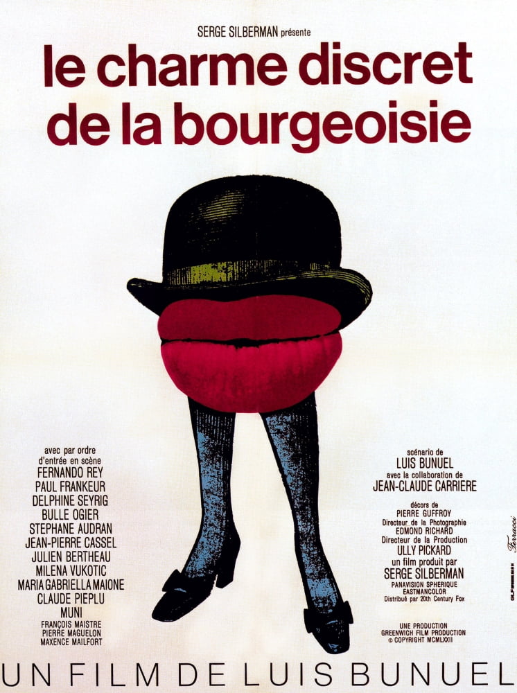 The Discreet Charm Of The Bourgeoisie Canvas Art -  (11 x 17)