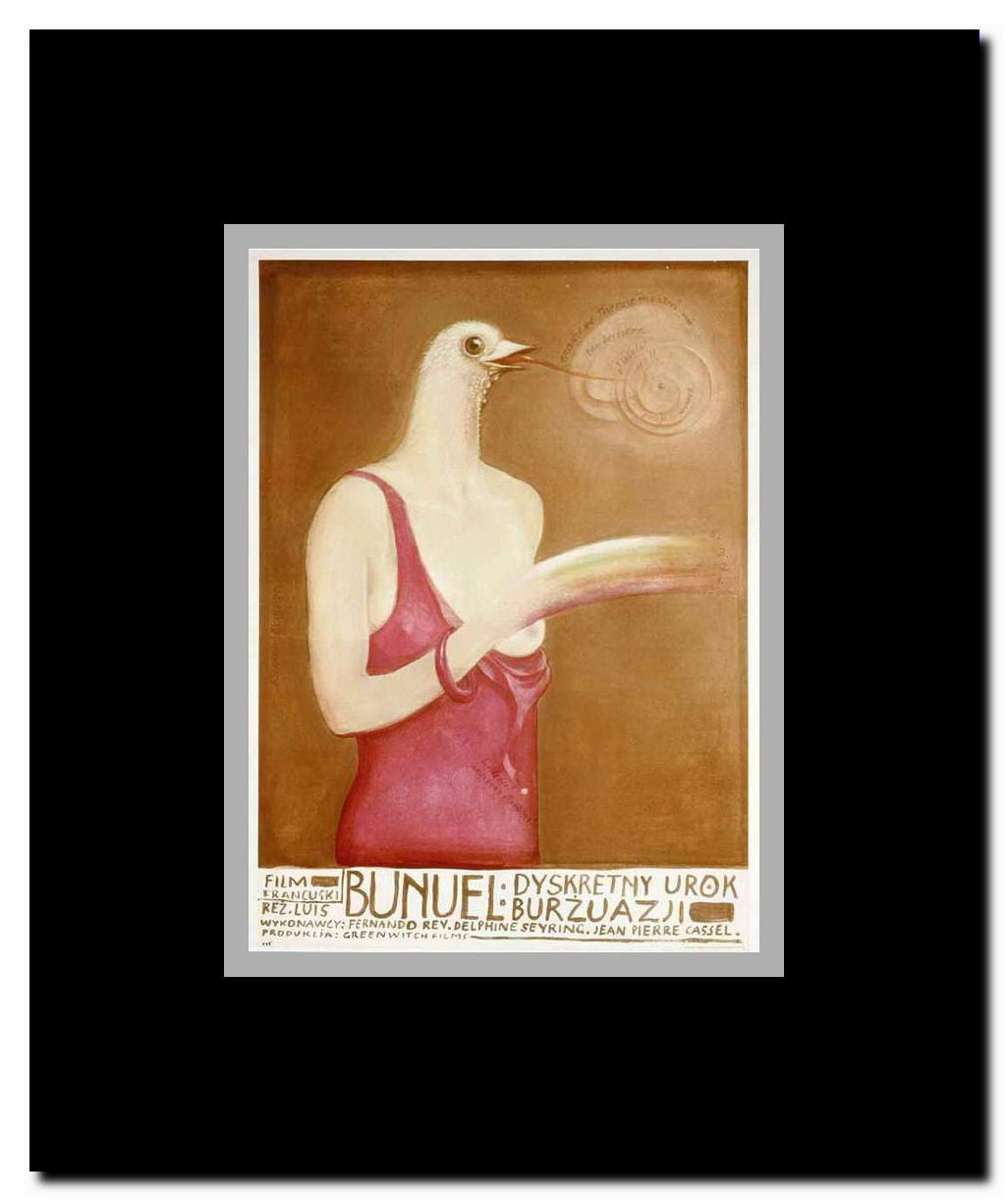 The Discreet Charm of the Bourgeoisie Framed Movie Poster