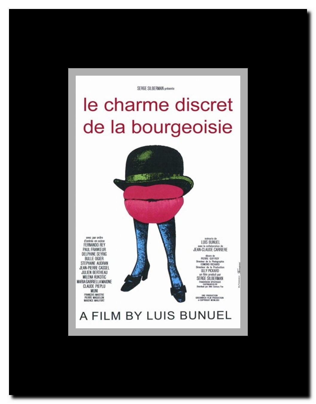 The Discreet Charm of the Bourgeoisie Framed Movie Poster