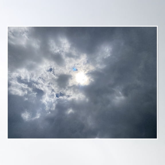 The Distant Sky Poster Wall Art, Modern Wall Decor, 8x12 UNFRAMED
