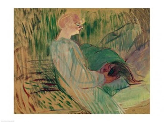 The Divan Rolande 1894 Canvas Art - Henri de Toulouse-Lautrec (24 x 18)