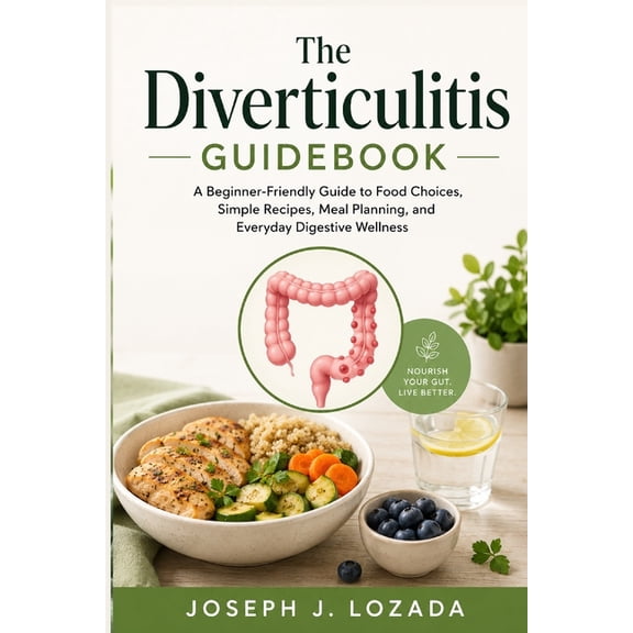 The Diverticulitis Guidebook: A Beginner-Friendly Guide to Food Choices, Simple Recipes, Meal Planning, and Everyday Dig, (Paperback)