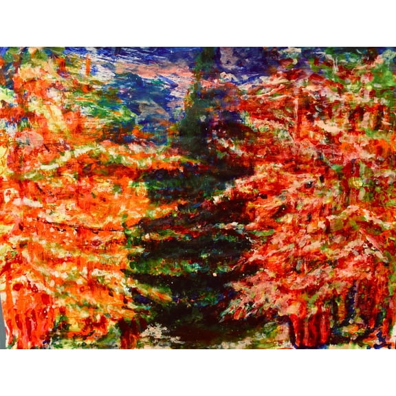 The Divide, Wall Art Canvas Painting