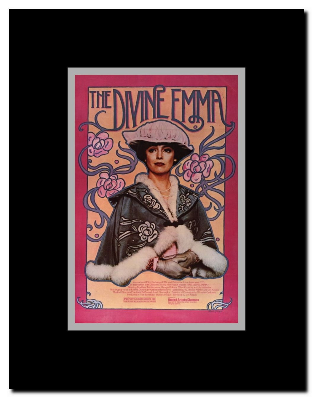 The Divine Emma Framed Movie Poster