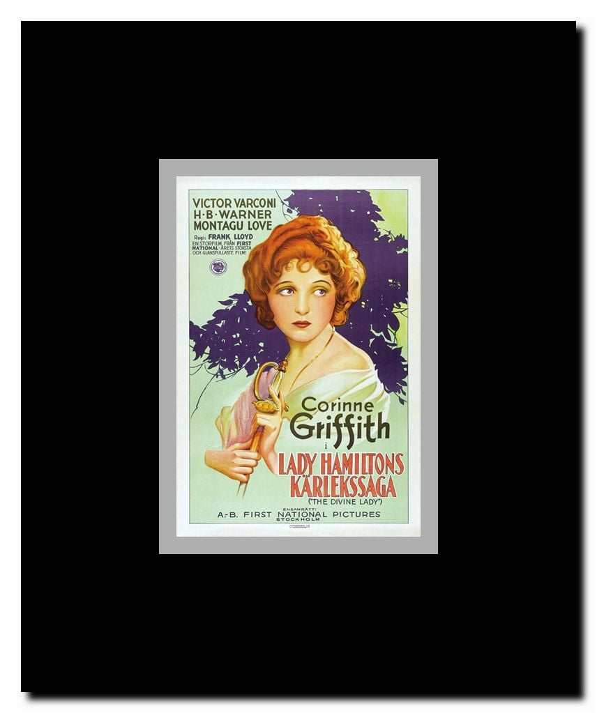 The Divine Lady Framed Movie Poster