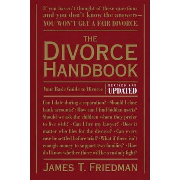 Pre-Owned The Divorce Handbook: Your Basic Guide to Divorce (Revised and Updated) (Paperback) 0679771301 9780679771302