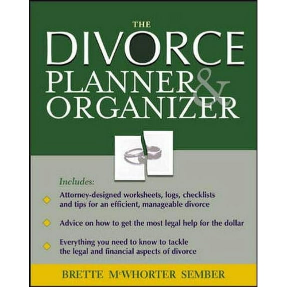 Pre-Owned The Divorce Organizer & Planner (Paperback)