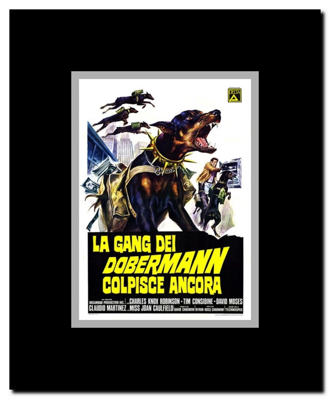 The Doberman Gang Framed Movie Poster