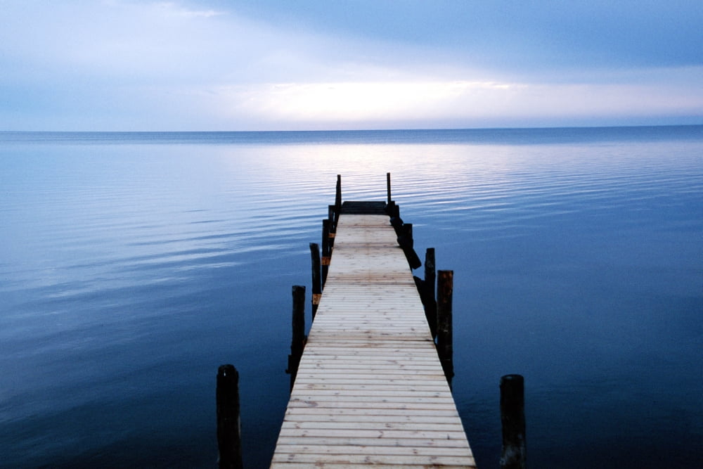 The Dock Canvas Art - Doug Ohman (24 x 17)