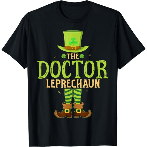 The Doctor Leprechaun Funny Matching St Patricks Day T-Shirt