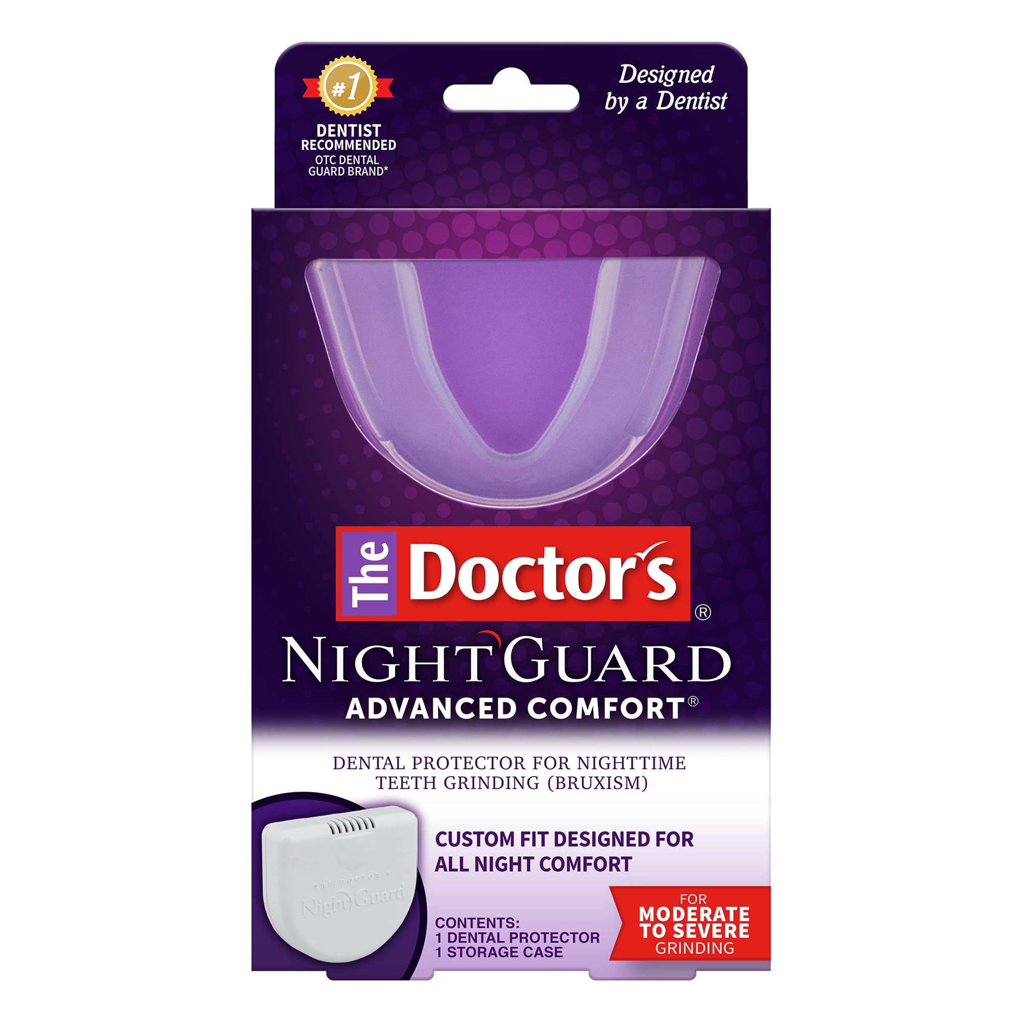 The Doctor's Advanced Comfort Nightguard for Dental Protector (Pack of ...