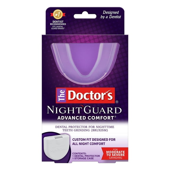 The Doctor's Advanced Comfort Nightguard for Dental Protector (Pack of 4)