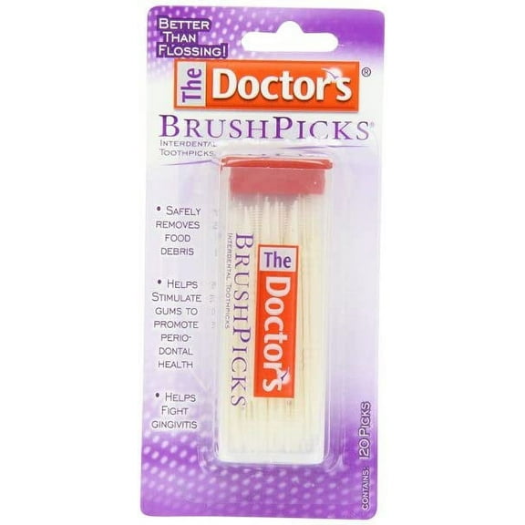 The Doctor's BrushPicks, 120 CT (Pack - 6)