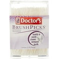 thumbnail image 1 of The Doctor's BrushPicks Interdental Toothpicks, Helps Fight Gingivitis, 275 Count, Pack of 4, 1 of 3