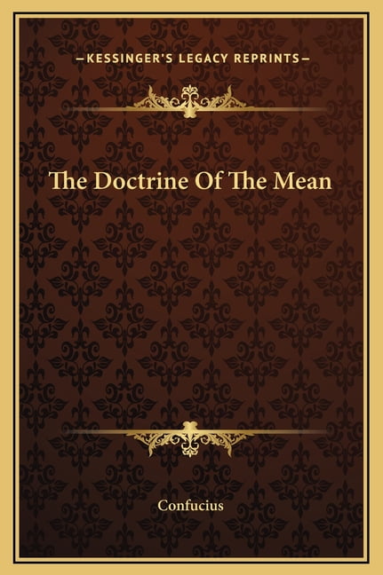 The-Doctrine-Of-The-Mean-