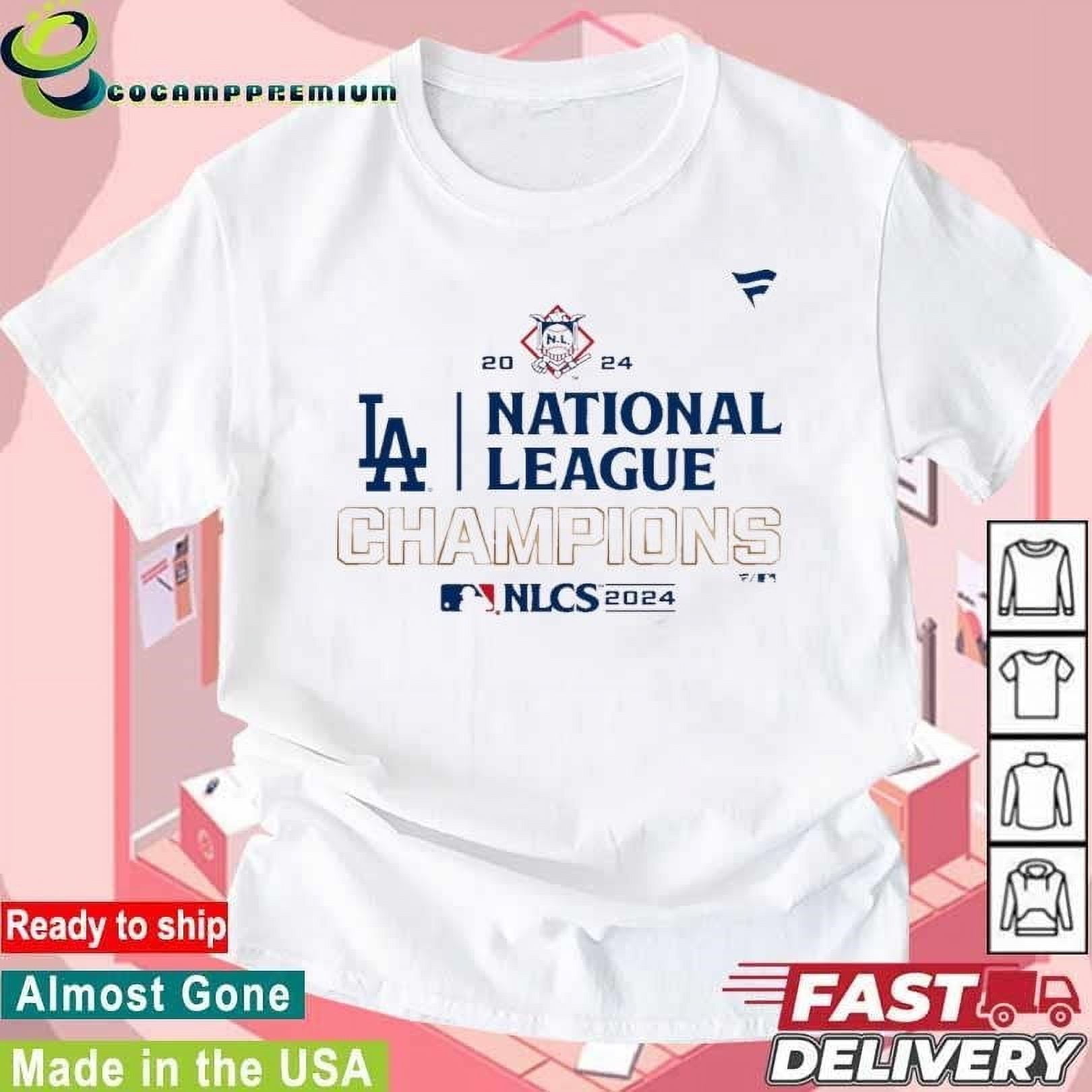 The Dodgers 2024 National League Champions Tshirt