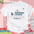 The Dodgers 2024 National League Champions Tshirt