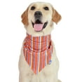 thumbnail image 1 of The Dodo Striped Dog Bandana, Multicolor, One Size Pet Apparel, 1 of 7