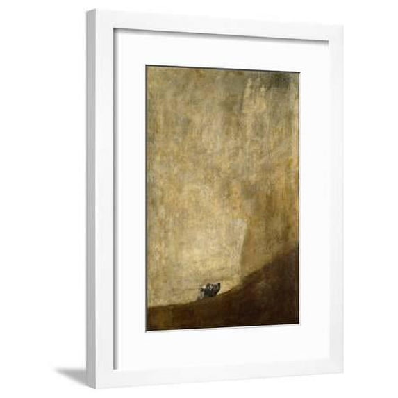 The Dog, 182023, Animals Framed Art Print Wall Art by Francisco de Goya Sold by Art.Com