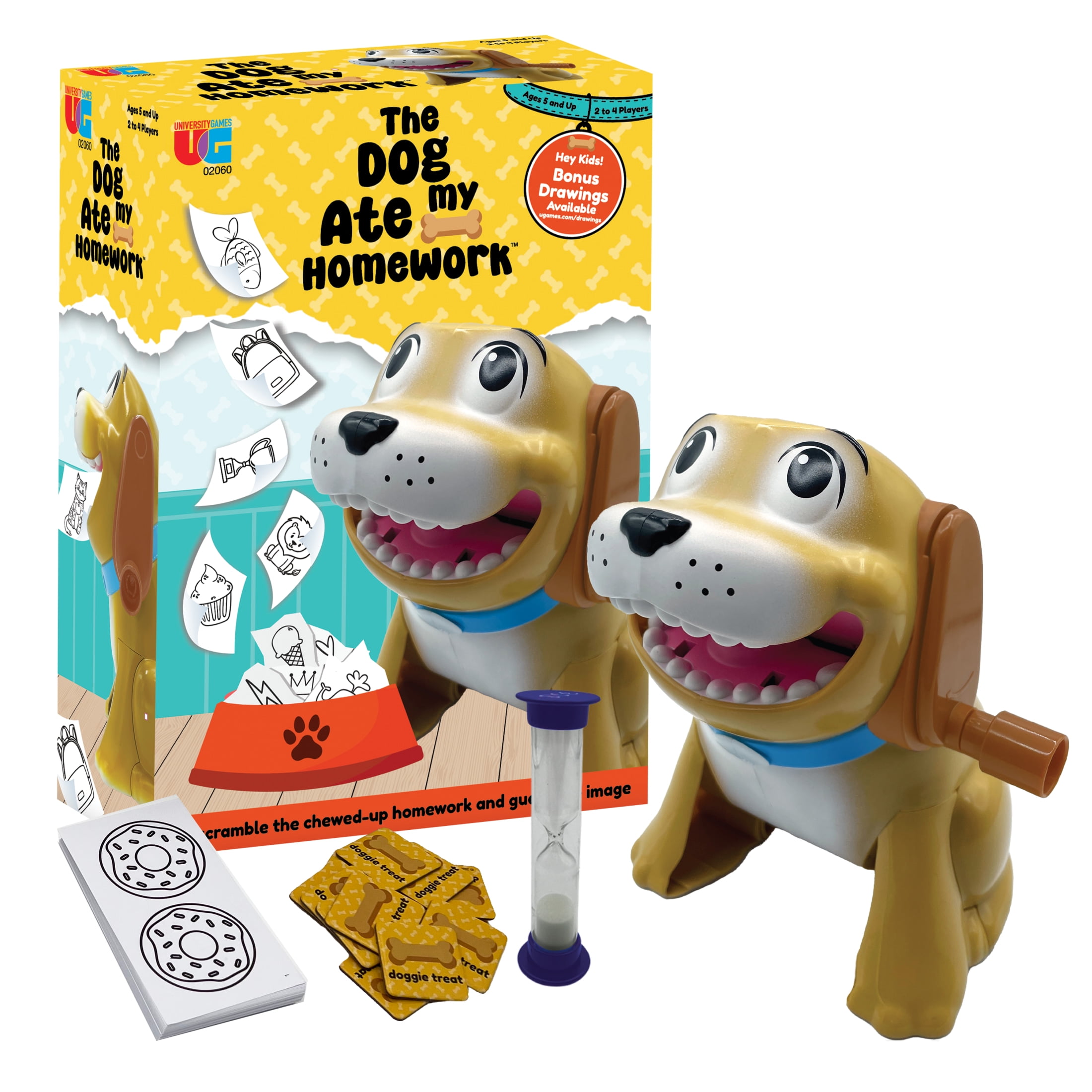 The Dog Ate My Homework: Easy, Fast-Paced Picture Guessing Game, Ages 5 and Up