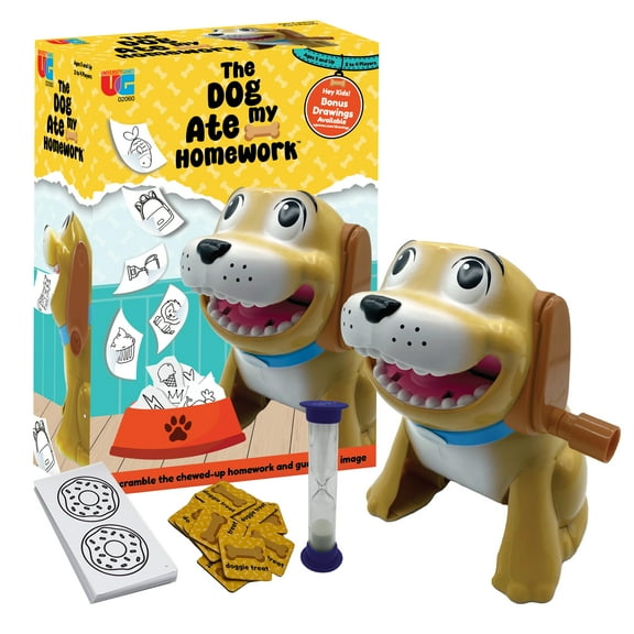 The Dog Ate My Homework: Easy, Fast-Paced Picture Guessing Game, Ages 5 and Up