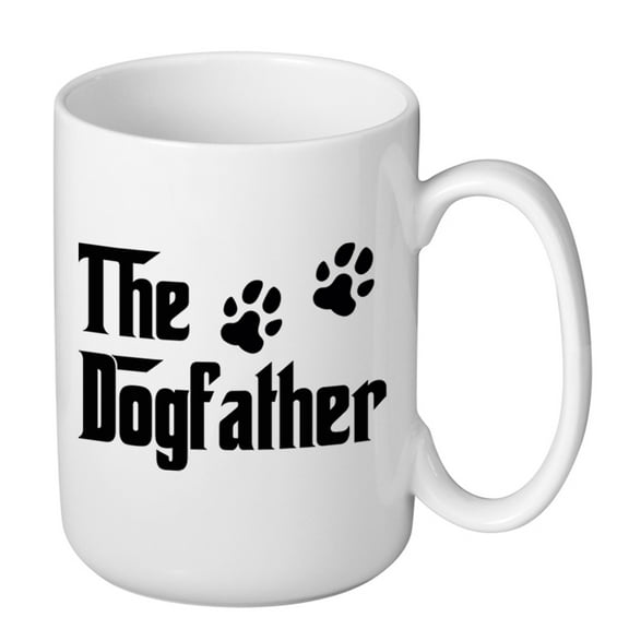 J.Ehonace White Ceramic Mug, 15 Oz, Funny Humor Gift for Dad