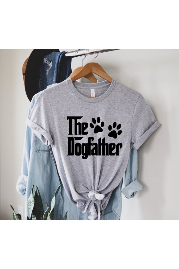 The Dog Father Shirt,Dad Dog Shirt, Dog Dad T-Shirt, For Dog Dad, For Father, For Pet Owner, Father'S Day , Funny Dog Tee Unisex Full Size S-5XL