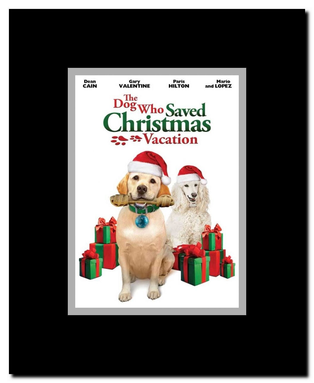 The Dog Who Saved Christmas Vacation Framed Movie Poster