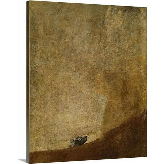 The Dog by Francisco Goya The Dog Francisco Goya Classic Art Canvas