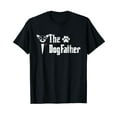 thumbnail image 1 of The Dogfather Chihuahua Dog Dad Tshirt Father's Day Gift, 1 of 5