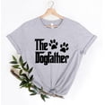 thumbnail image 1 of The Dogfather Shirt, Dod Dad Tshirt, Dog Owner Men Tshirt, Father'S Day Dog Dad Tshirt, Dog Daddy Tee, Pet Lover Men Shirt, Daddy Shirt, 1 of 4