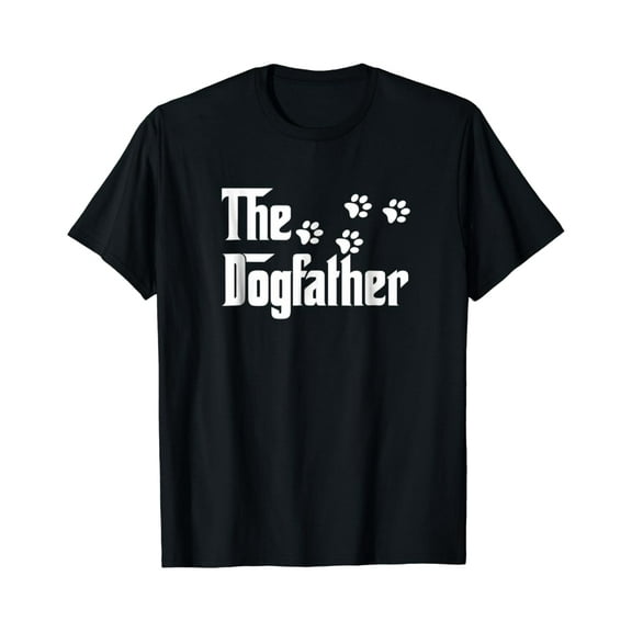 The Dogfather T Shirt Dad Fathers Day Gift Dog Lover