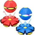 thumbnail image 1 of The Doggy Disc Ball,  Dog Toy, Doggie Disc Ball for Small Medium Large Dogs, Doggie Disk Ball with Lights, Portable Pet Toy Doggie Flying Saucer, 1 of 10