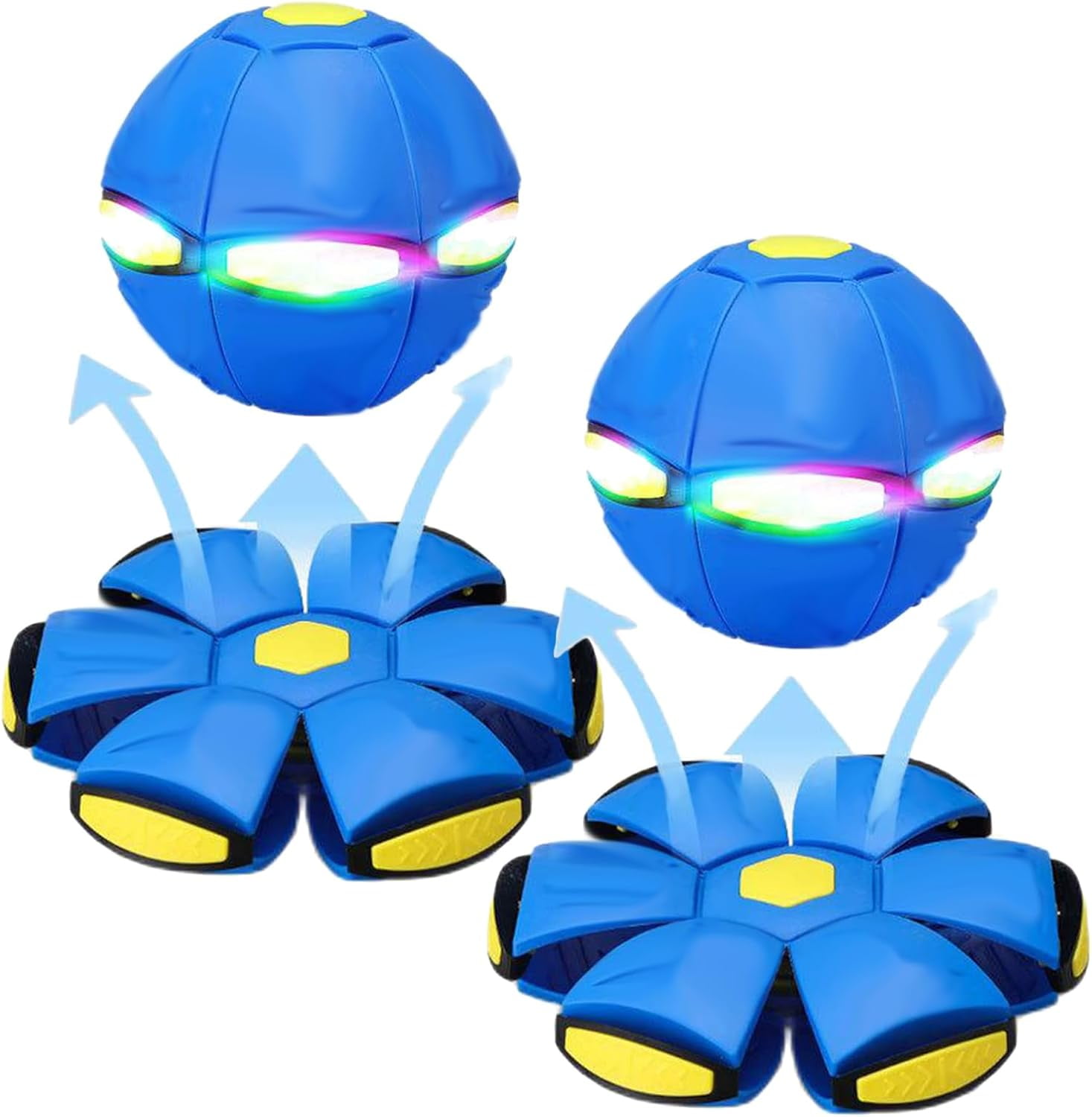 The Doggy Disc Ball,  Dog Toy, Doggie Disc Ball for Small Medium Large Dogs,  Portable Pet Toy Doggie Flying Saucer