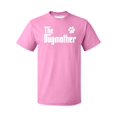 thumbnail image 1 of The Dogmother Dog Lovers Mother's Day Men's T-shirt, L, Azalea Pink, 1 of 2