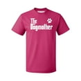 thumbnail image 1 of The Dogmother Dog Lovers Mother's Day Men's T-shirt, L, Cyber Pink, 1 of 2