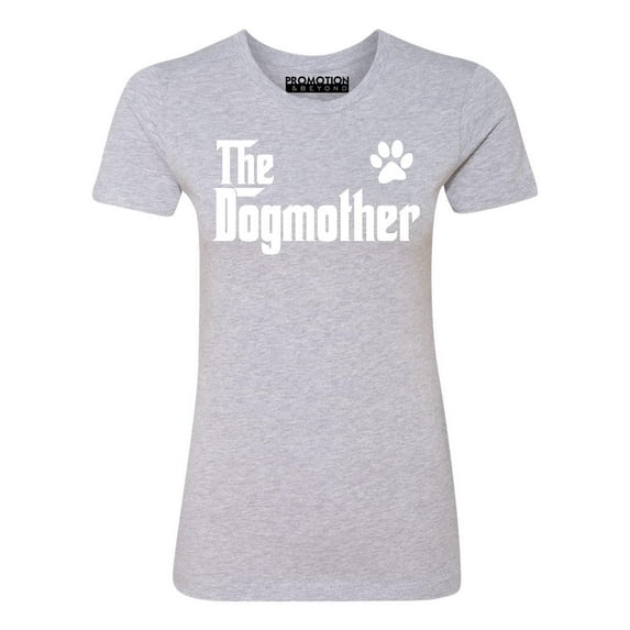 The Dogmother Dog Lovers Mother's Day Women's T-shirt, 2XL, H. Grey