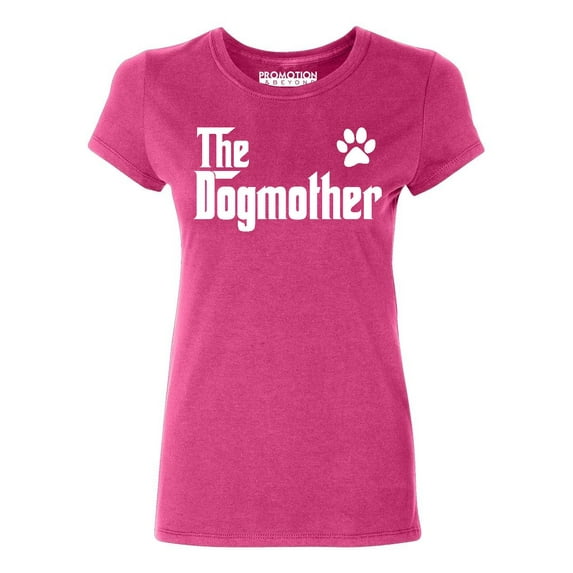 The Dogmother Dog Lovers Mother's Day Women's T-shirt, 3XL, Cyber Pink