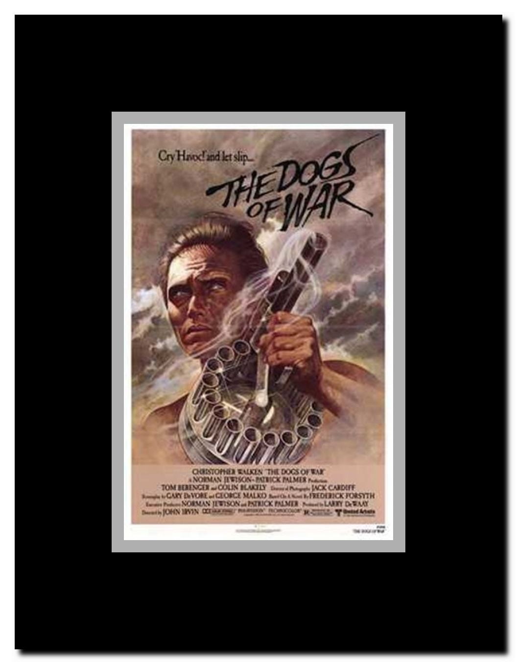 The Dogs of War Framed Movie Poster