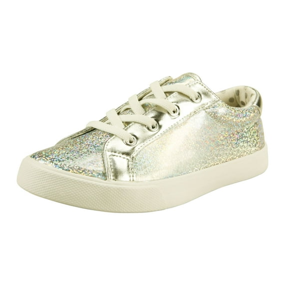 The Doll Maker Girl's Chunky Glitter Sneaker (Little Kid/Big Kid) - TD193018B-1