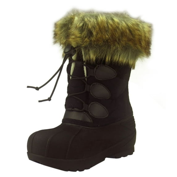 The Doll Maker Girl's Outdoor Waterproof Winter Snow Boot (Little Kid/Big Kid) - TD194005G-11