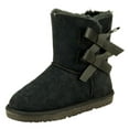 thumbnail image 1 of The Doll Maker Girl's Tall Botton Suede Winter Snow Boot (Little Kid/Big Kid) - TD194017G-2, 1 of 7