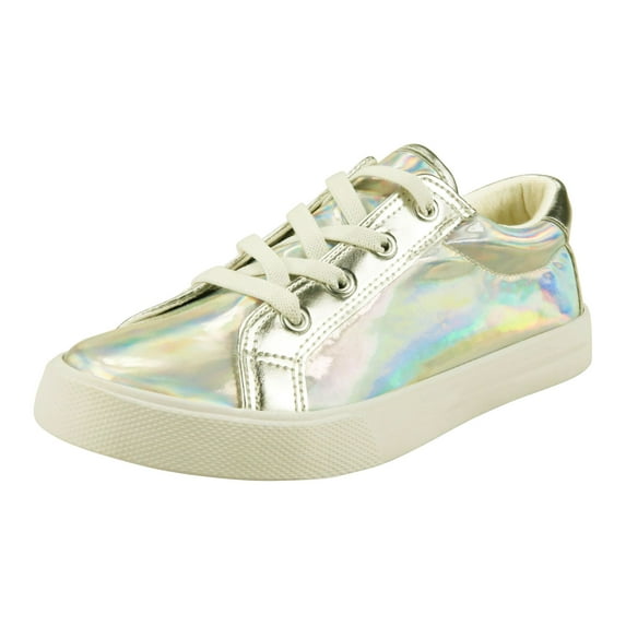 The Doll Maker Multicolored Laser Metallic Fashion Sneaker(Little Kid/Big Kid) - TD193014-3