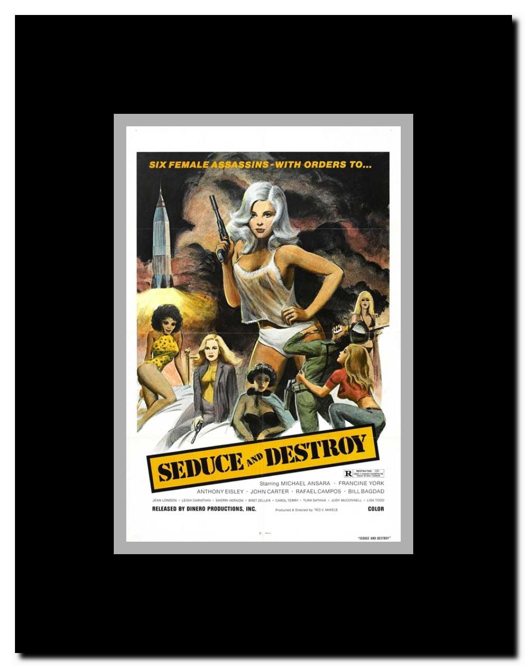 The Doll Squad Framed Movie Poster