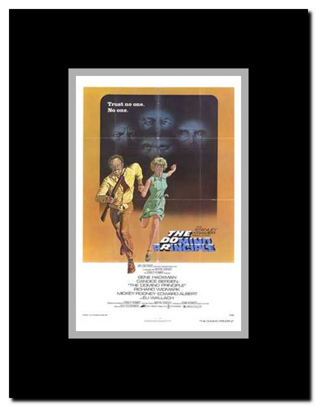 The Domino Principle Framed Movie Poster