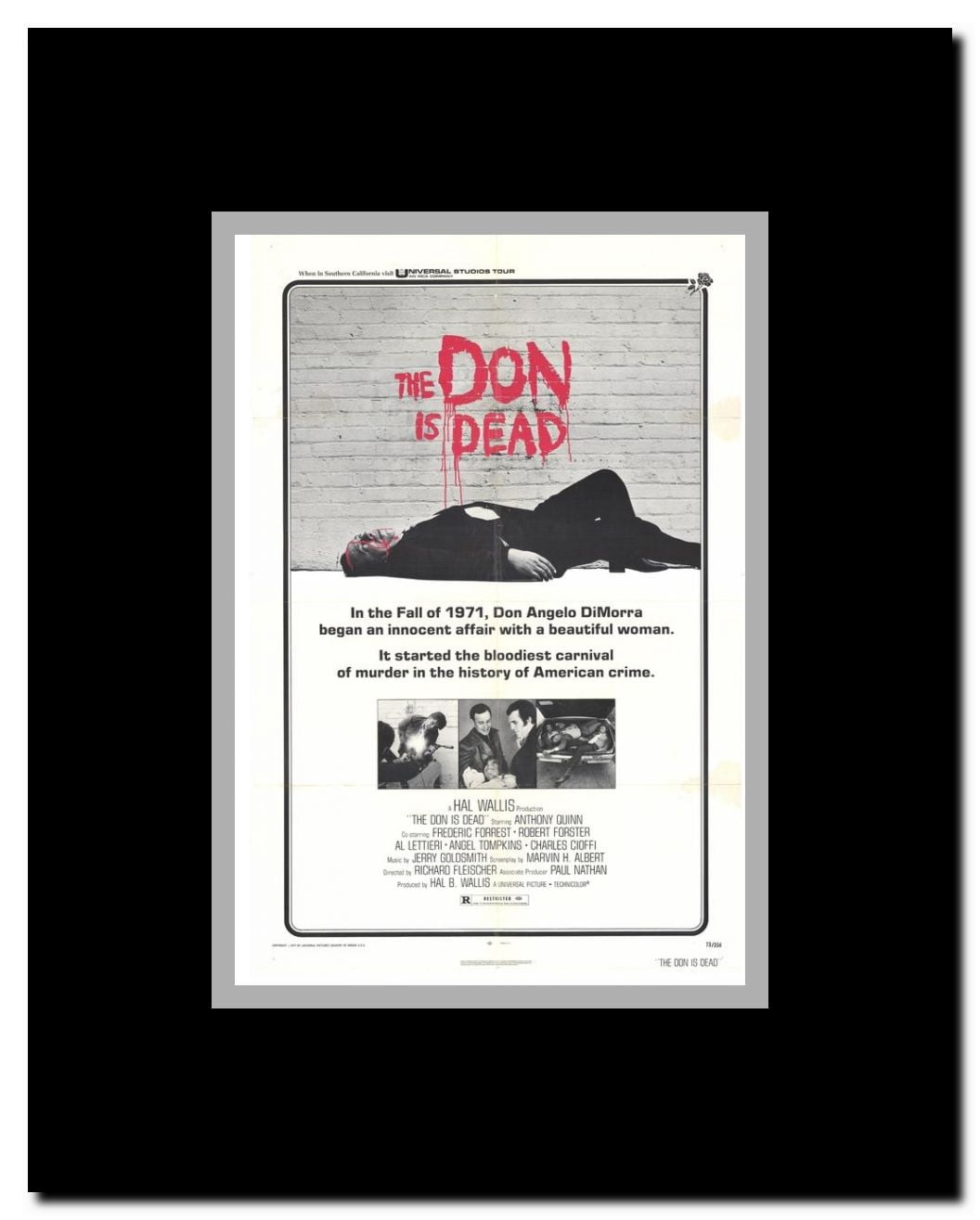 The Don Is Dead Framed Movie Poster