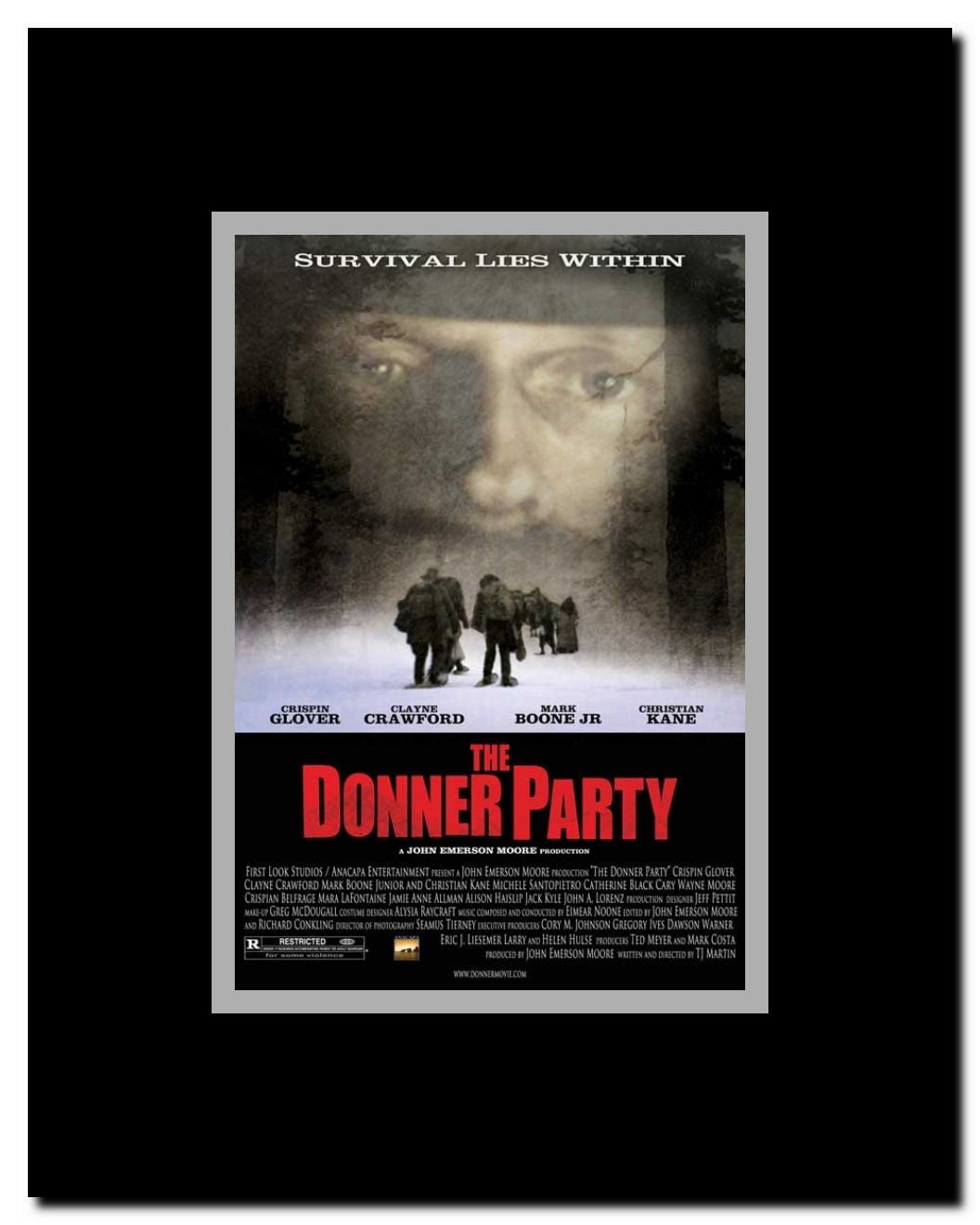 The Donner Party Framed Movie Poster