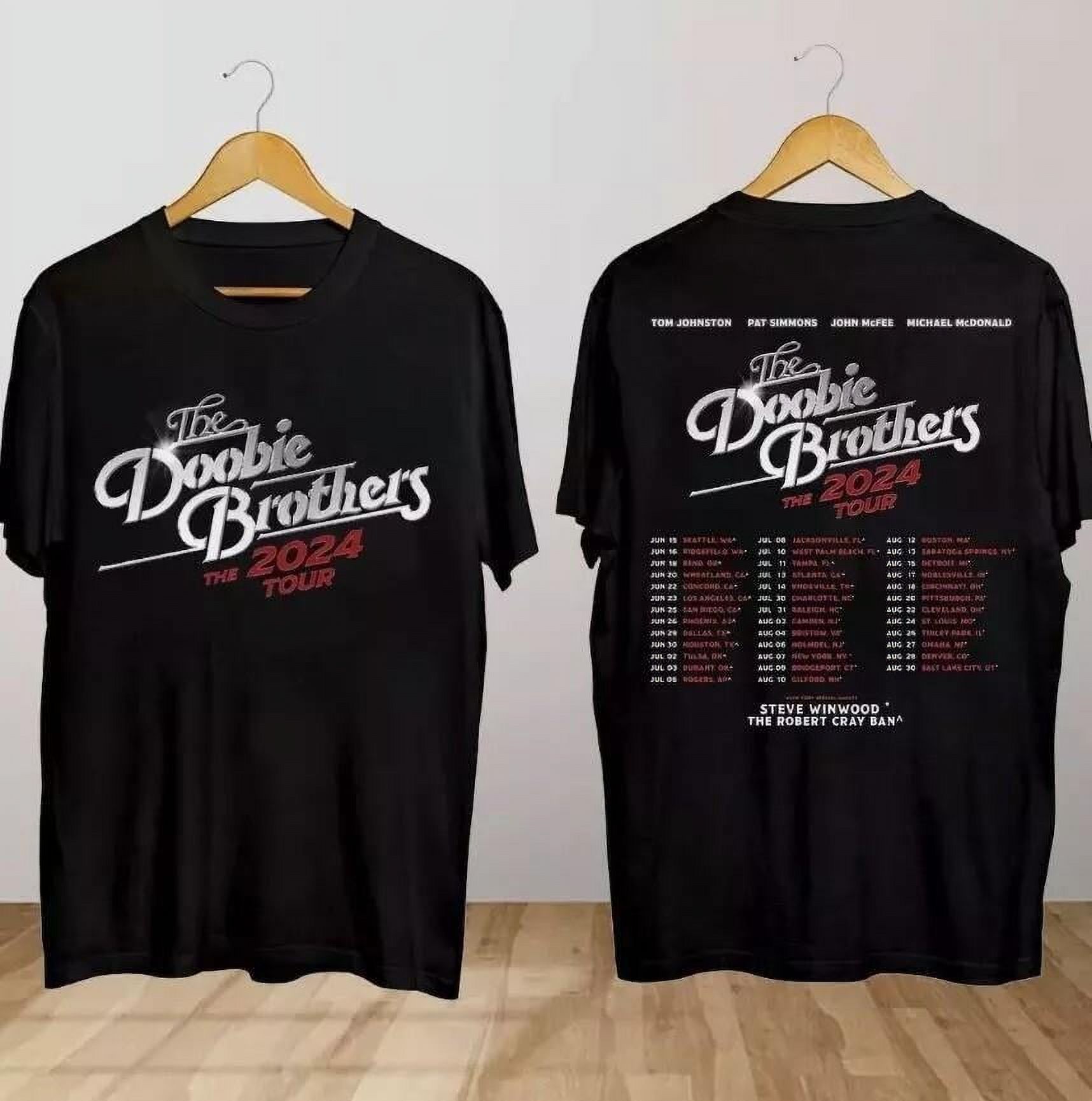 The Doobie Brothers The 2024 Tour Tshirt