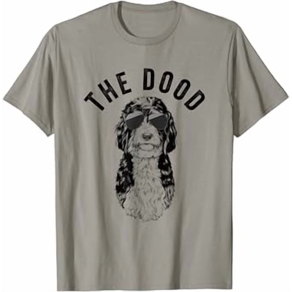 The Dood Bernedoodle Mom Doodle Dog Dad T-Shirt