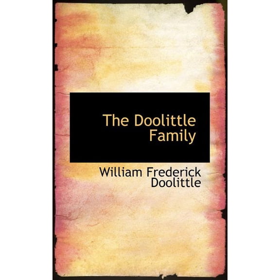The Doolittle Family (Paperback)